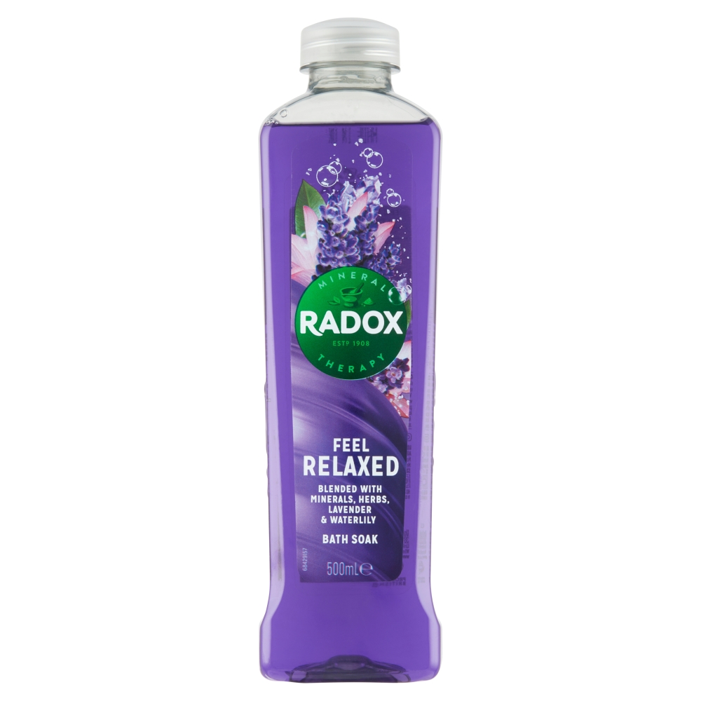 Radox Feel Relaxed Lavender & Waterlily pena do kúpeľa 500 ml