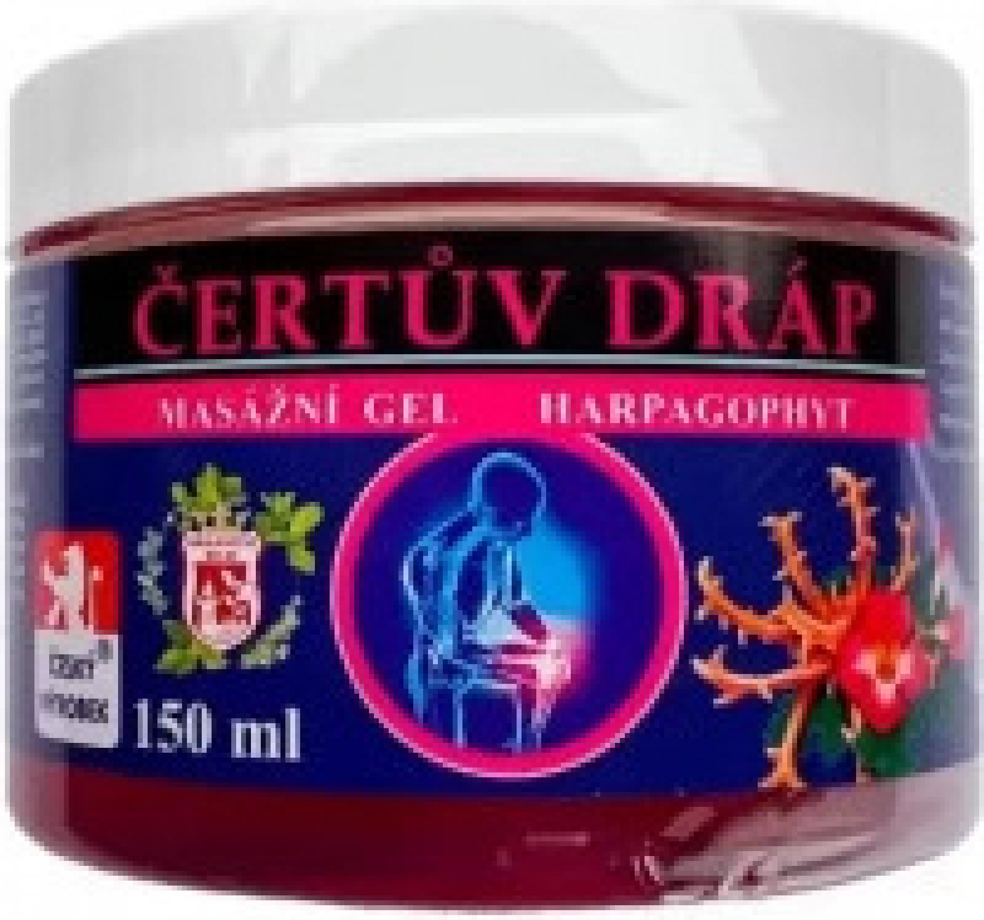Palacio Čertov pazúr masážny bylinný gél 150 ml