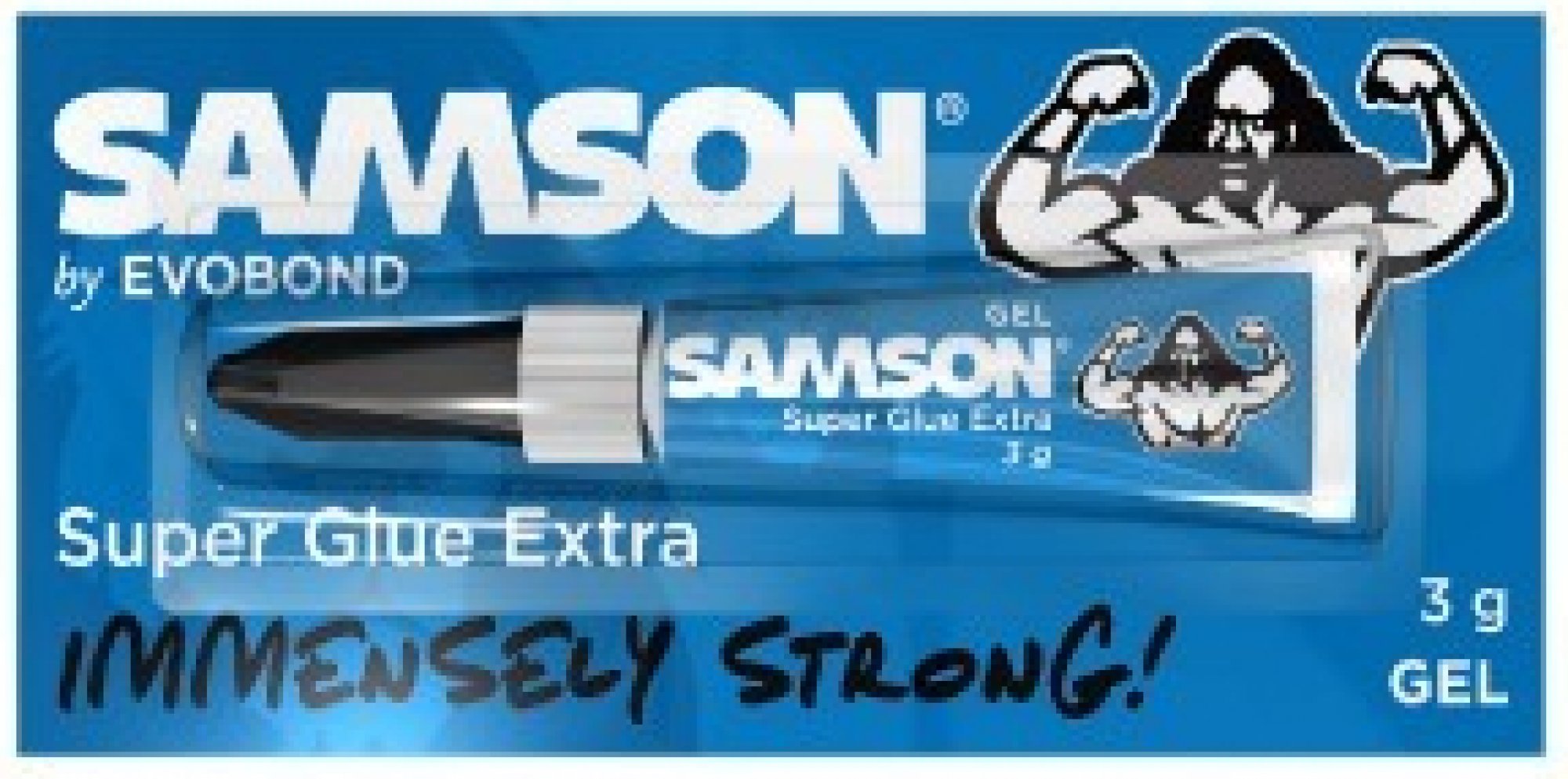 Samson Super Glue gél Extra 3g