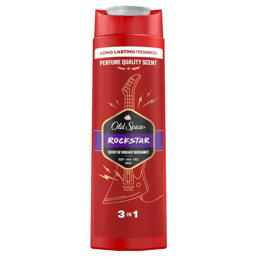 Procter & Gamble Old Spice RockStar sprchový gél 400 ml