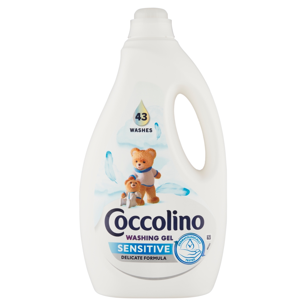 Coccolino Care Sensitive tekutý prací prípravok 43 PD 1,72 l