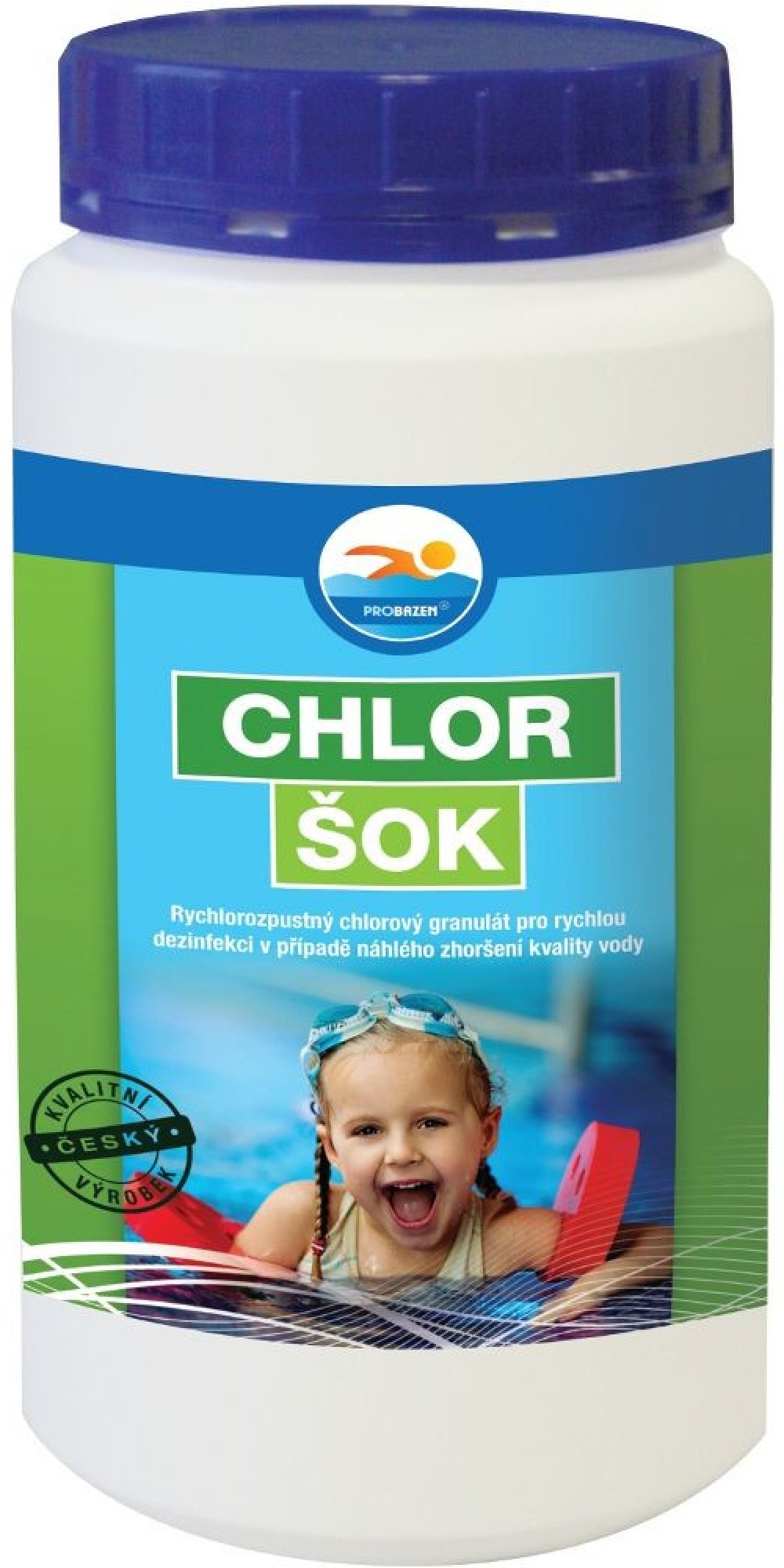 PRE BAZEN chlór šok 1,2kg