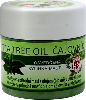 Království bylin Bylinná masť Tea Tree Oil Čajovník 150 ml Kráľovstvo bylín