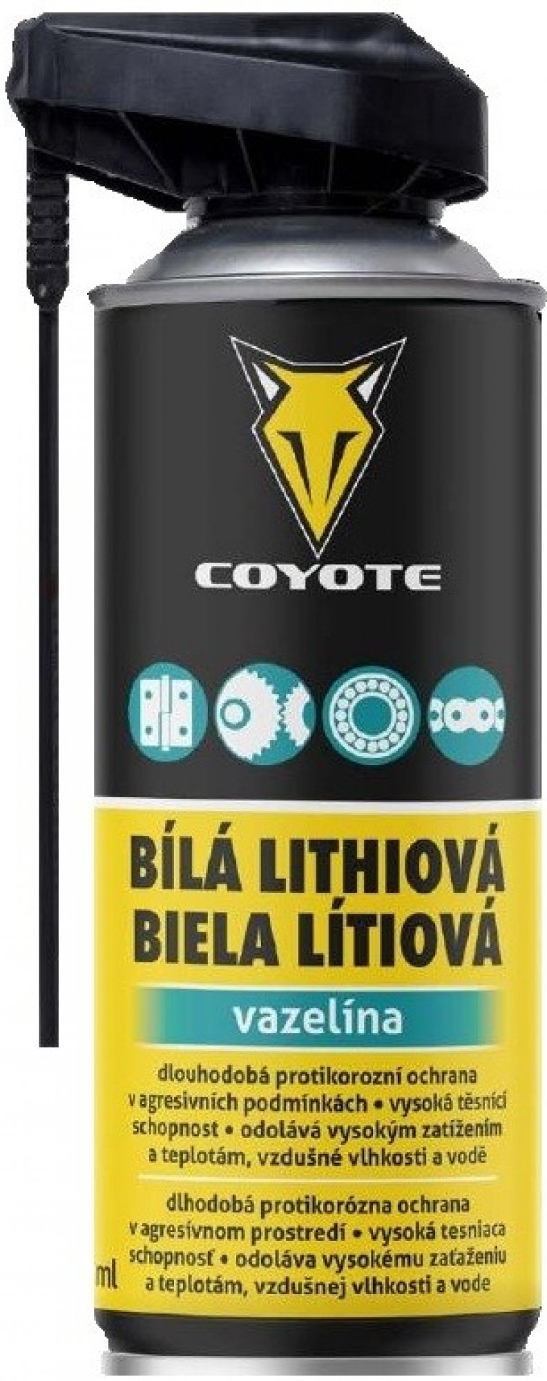 Coyote Biela lítiová vazelína 400 ml