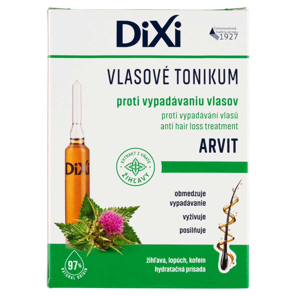 Dixi Arvit s provitamínom B5 ampulky 7 x 10 ml