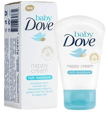 Dove Baby krém proti zapareninám 45g