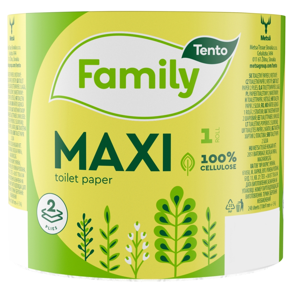 TENTO Family Maxi 64 ks