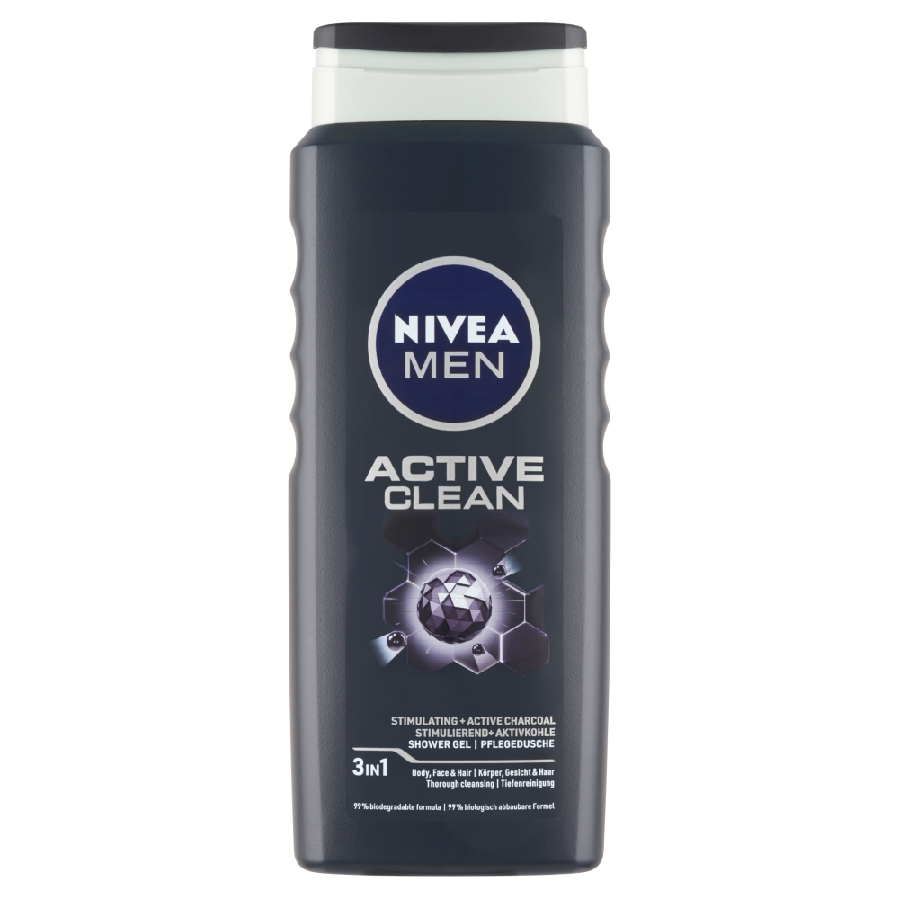 Beiersdorf Nivea SG Men 500ml Active Clean