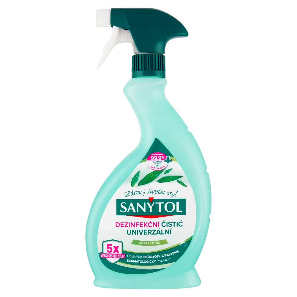 Sanytol MR 500 ml Univerzálna Dezinfekcia & Čistota Eucalypt