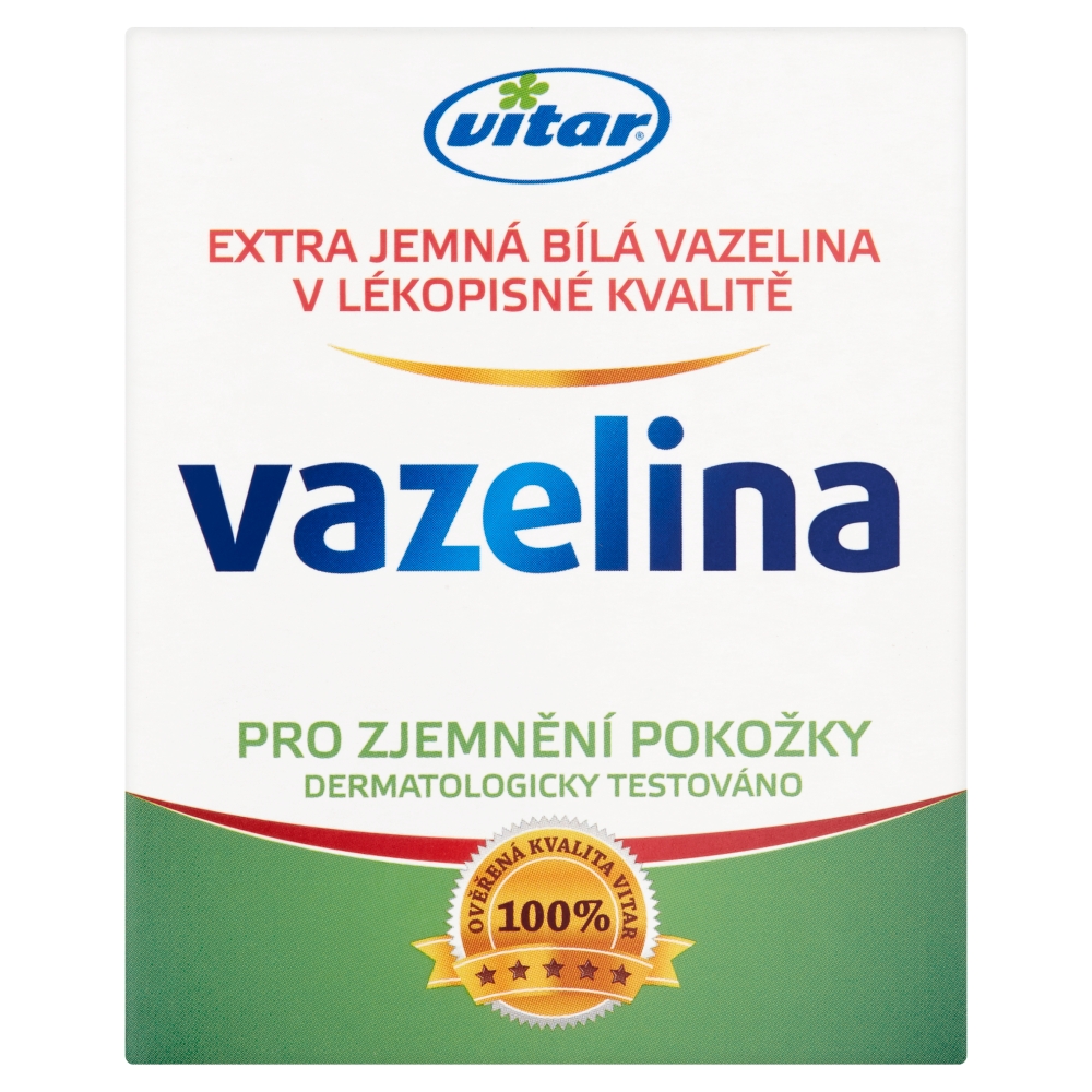 Vitar Extra jemná biela vazelina v liekopisnej kvalite 110 g