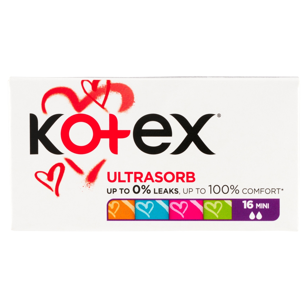 Kimberly - Clark KOTEX TAMPÓNY (16KS/KRA) ULTRA SORB MINI