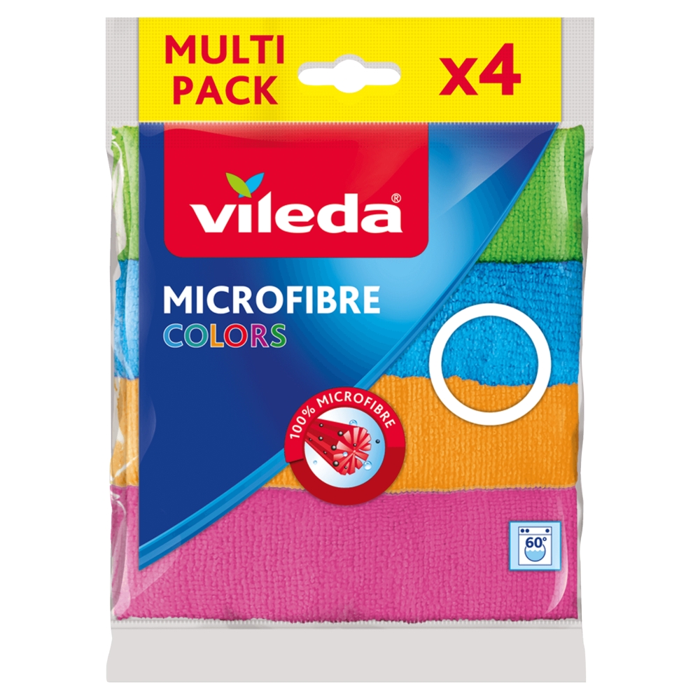 Freudenberg Home and Cleaning Solutions Vileda Mikcrofibre Colors XL 4 ks