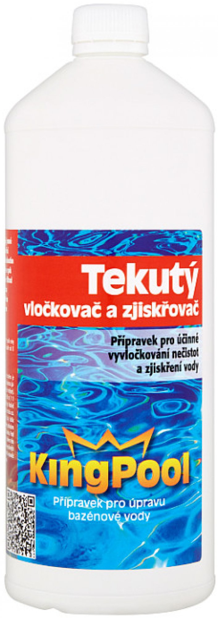 KINGPOOL vločkovač a ziskrovač tekutý 1 L