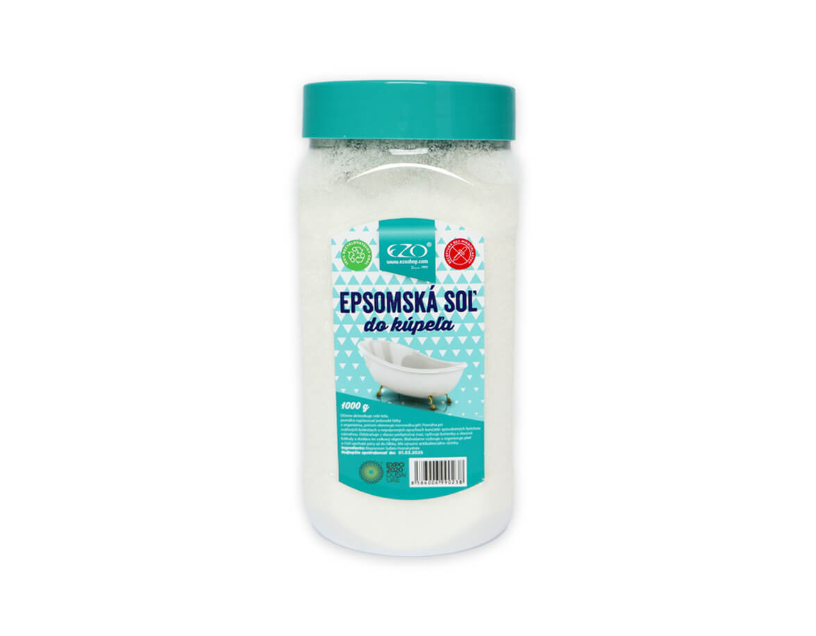 EZO Epsomská soľ do kúpeľa 1 kg
