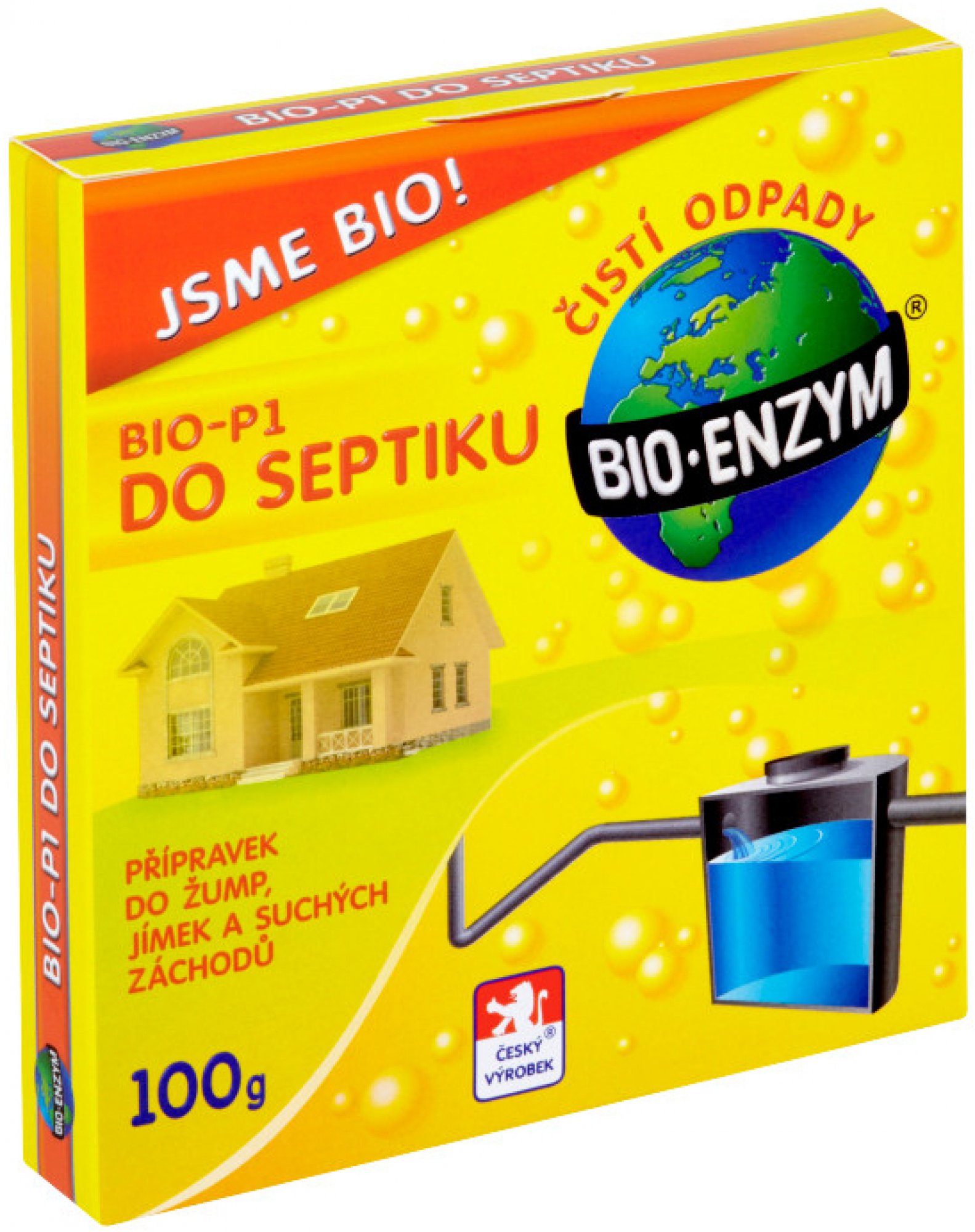 Druchema Bio-enzým Bio P1 do septiku 100 g
