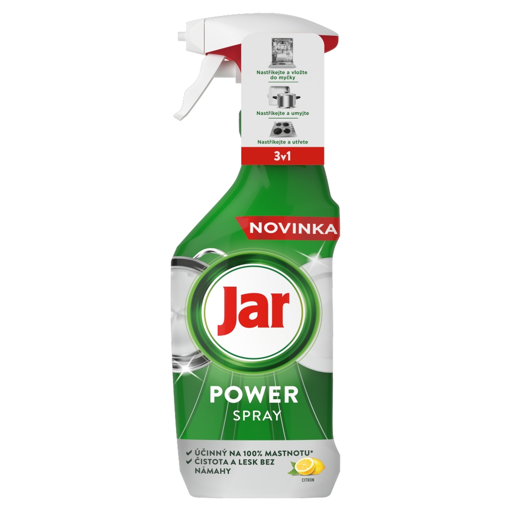 Jar Power Spray Citrónová Vôňa 2 x 500 ml