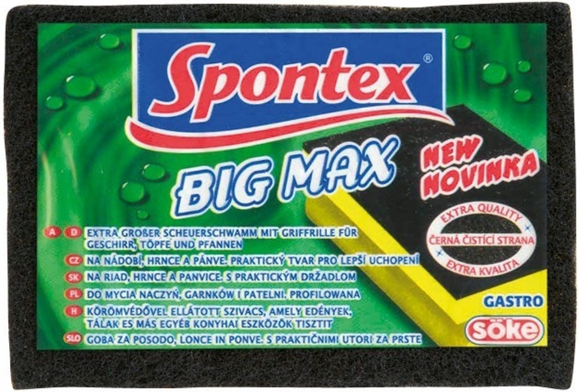 Mapa Spontex Spontex huba na riad BIGMAX
