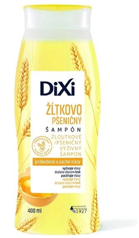 Dixi Žĺtkovo pšeničný výživný šampón 400 ml