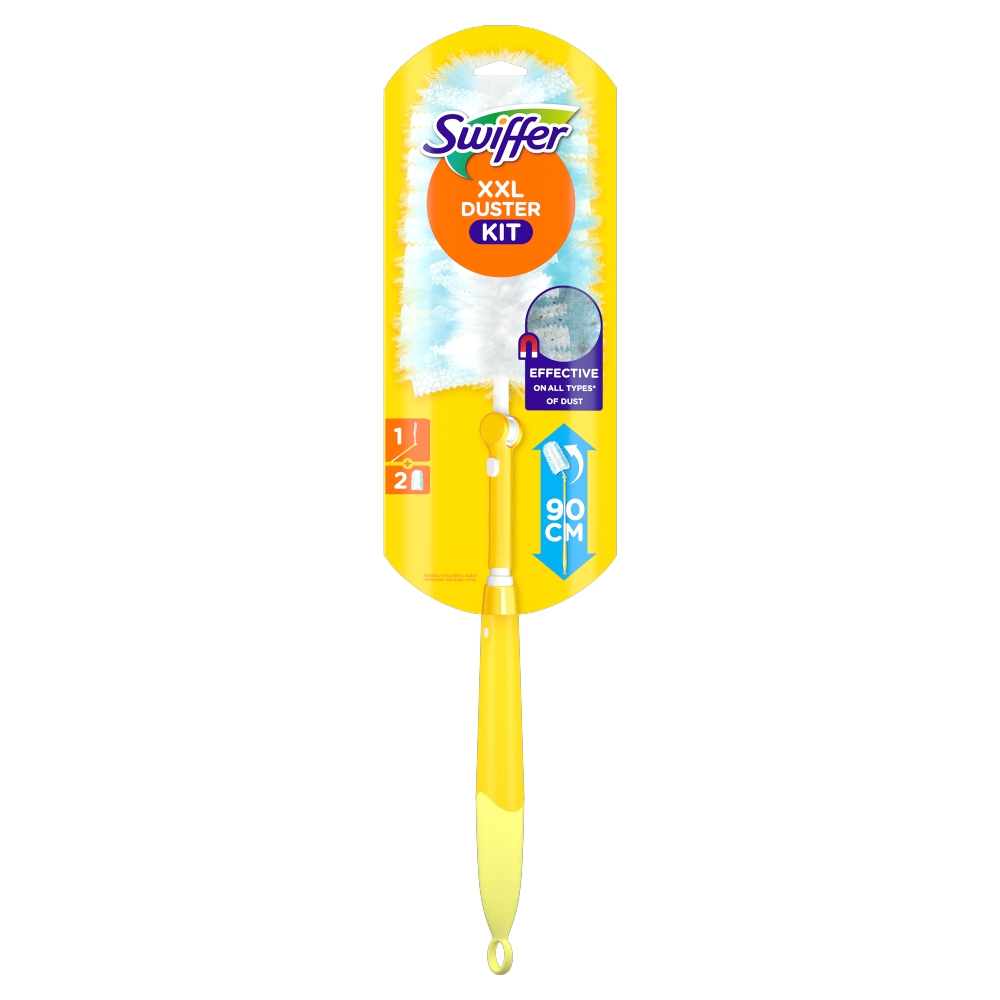 Swiffer XXL Duster Kit teleskopická rukoväť + prachovka 2 ks