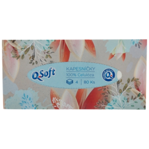 Q Soft vreckovka (80ks/škatuľa) 4vrstvové