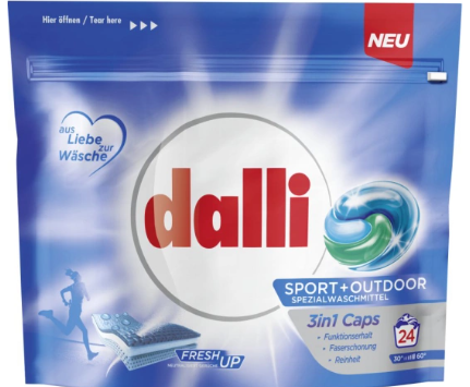 DALLI TABLETY 3V1 SPORT& OUTDOOR 24 KS