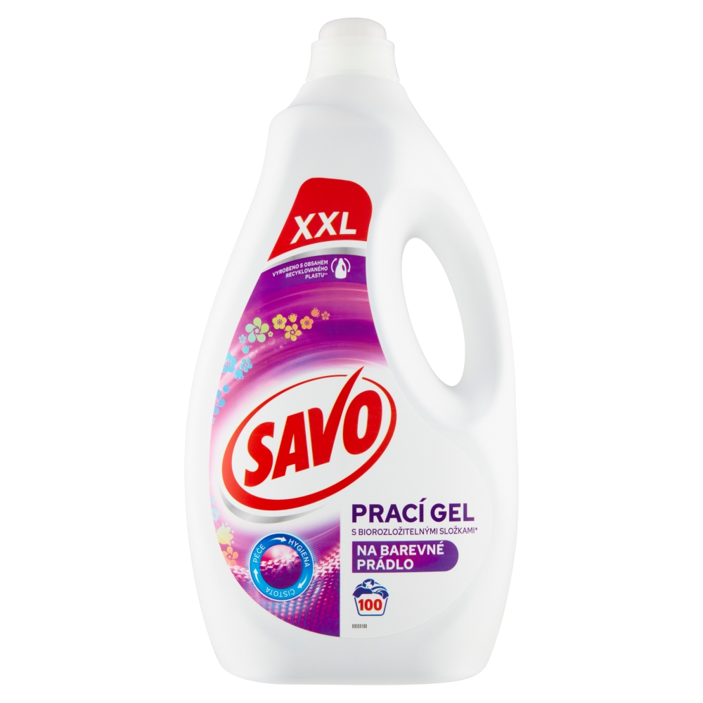 Savo prací gél farebná bielizeň 100PD 5L