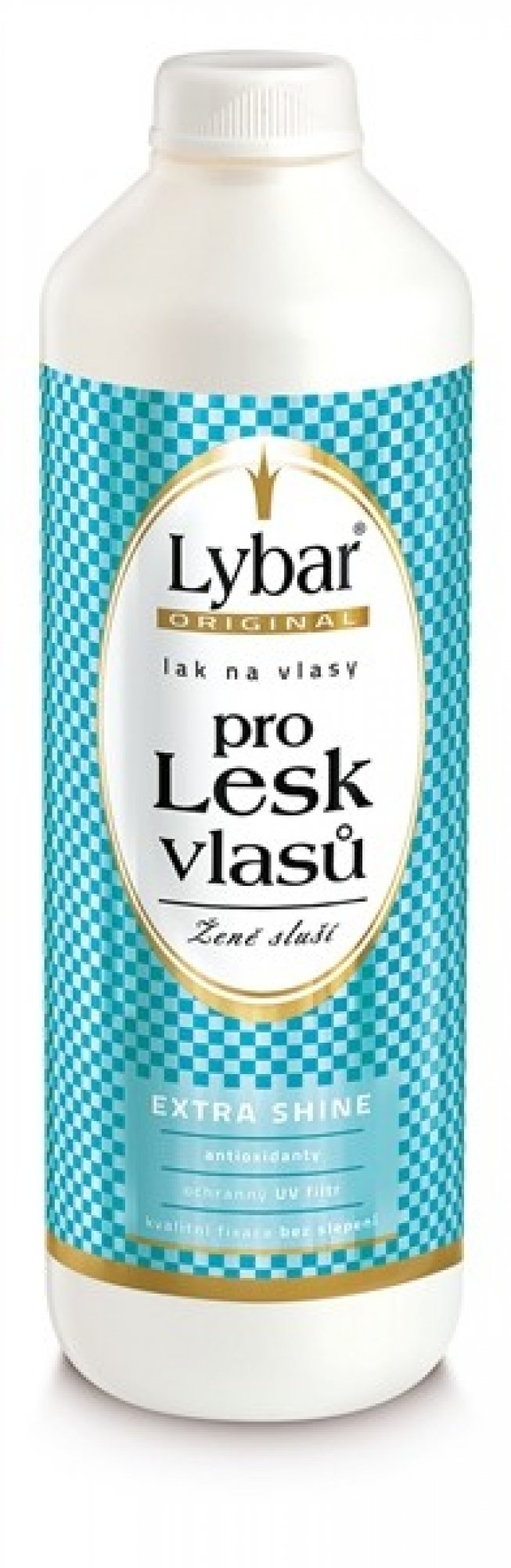 Lybar Extra silne tužiaci s leskom lak na vlasy náhradná náplň 500 ml