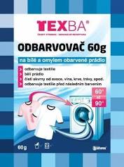 Druchema Texba Odfarbovač 60g na bielu a omylom zafarbenú bielizeň