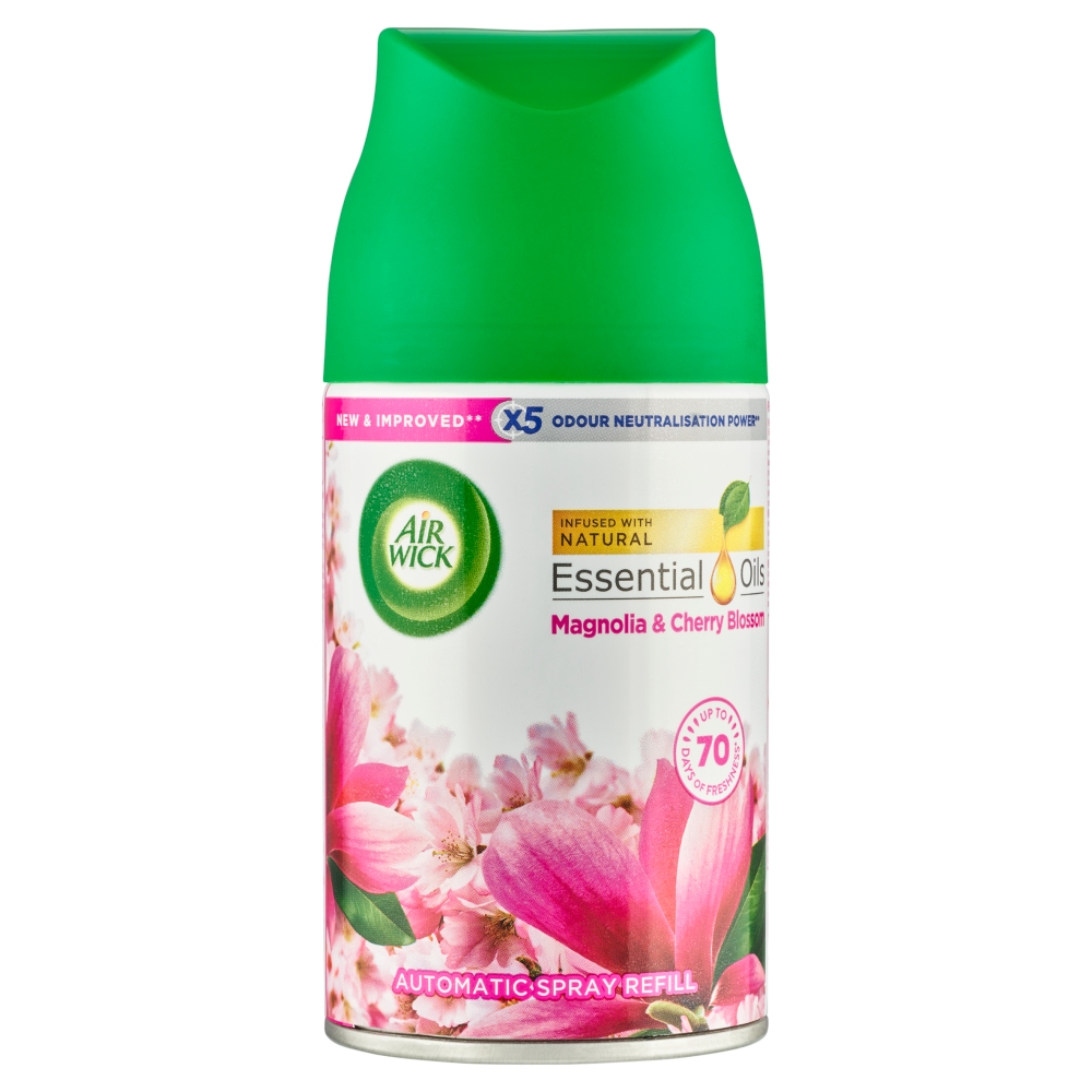 RB (Hygiene Home) Czech Republic Air Wick Freshmatic náplň 250ml Magnólia a Čerešňa