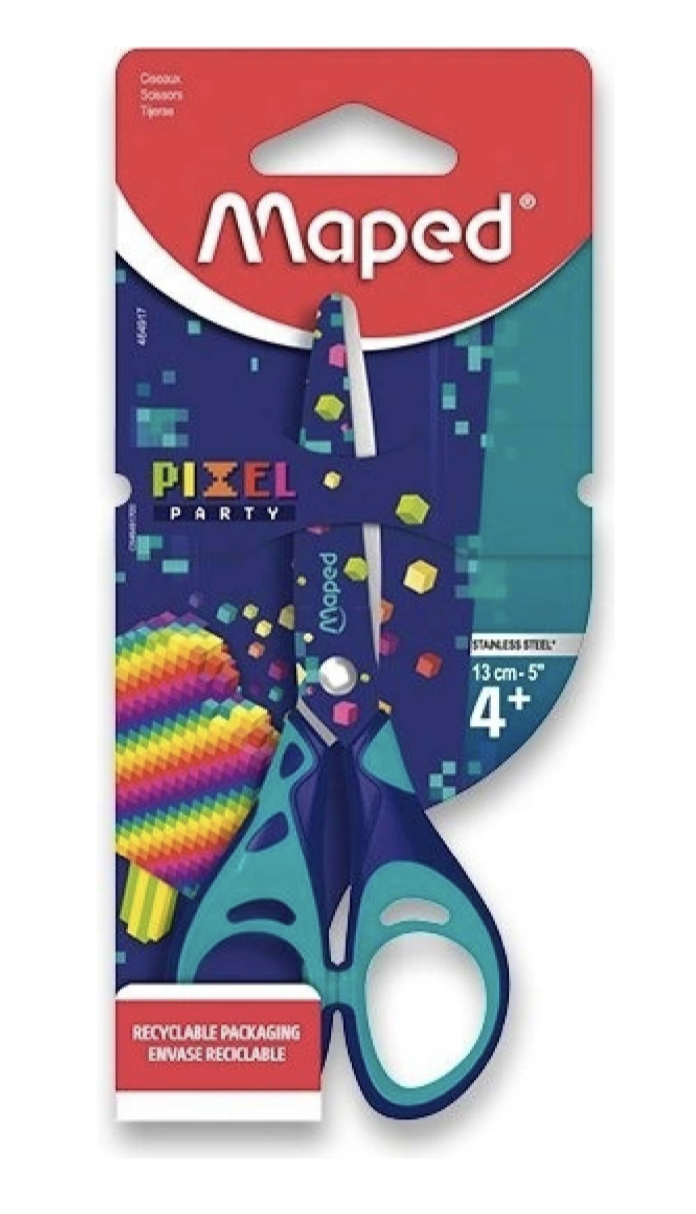 Maped Pixel Party 13 cm nožnice