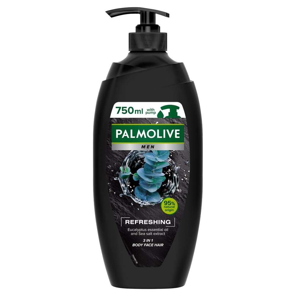 Palmolive Shower Gel MEN 750ml Refreshing dávkovač