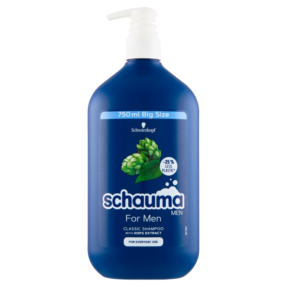 Henkel SCHAUMA MEN Classic ŠAMPÓN 750ML XXL
