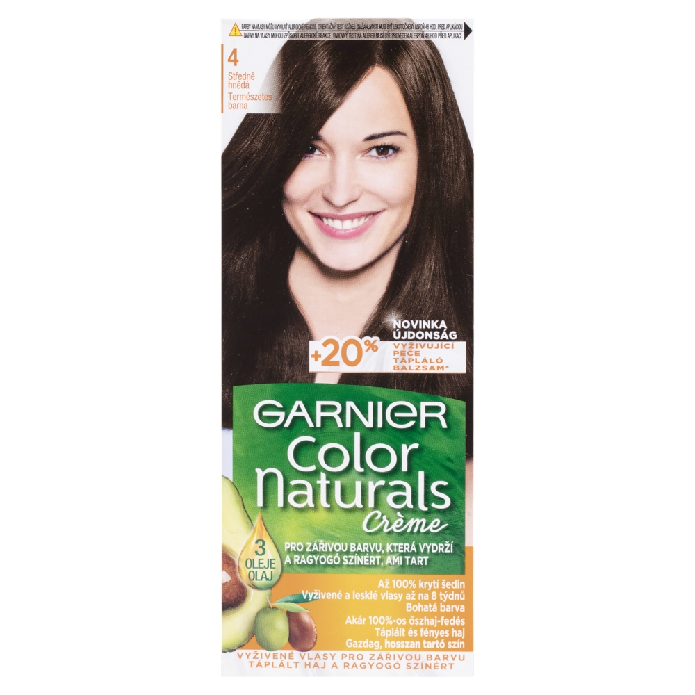 Garnier Color Naturals stredne hnedá 4