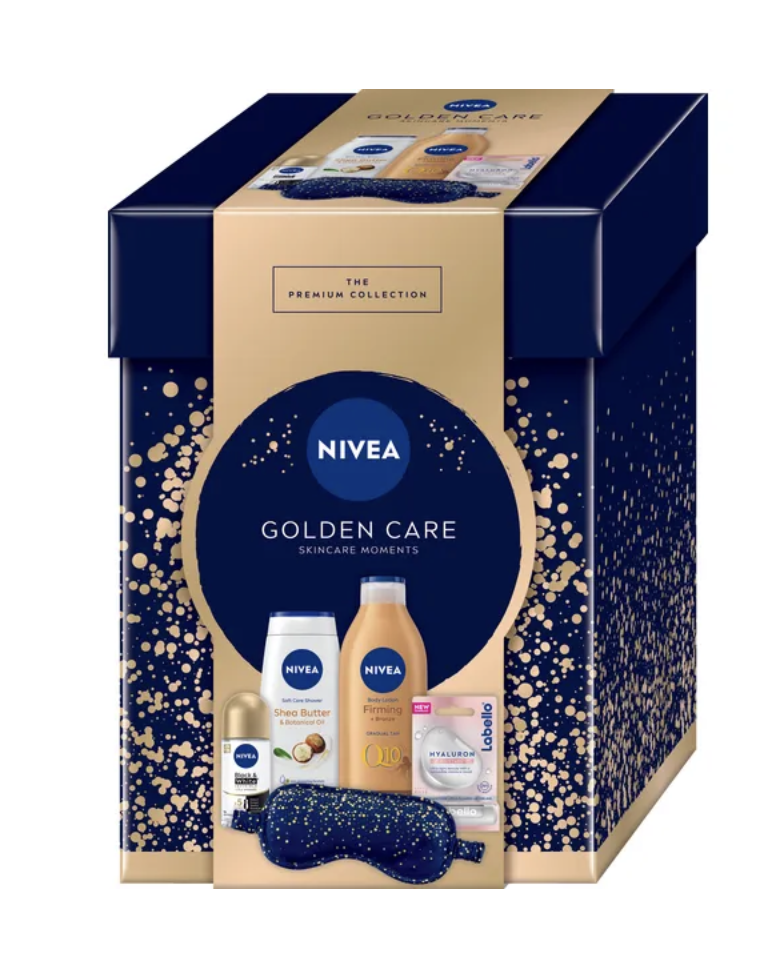 Nivea dárková sada NIVEA darčekový box GOLDEN CARE