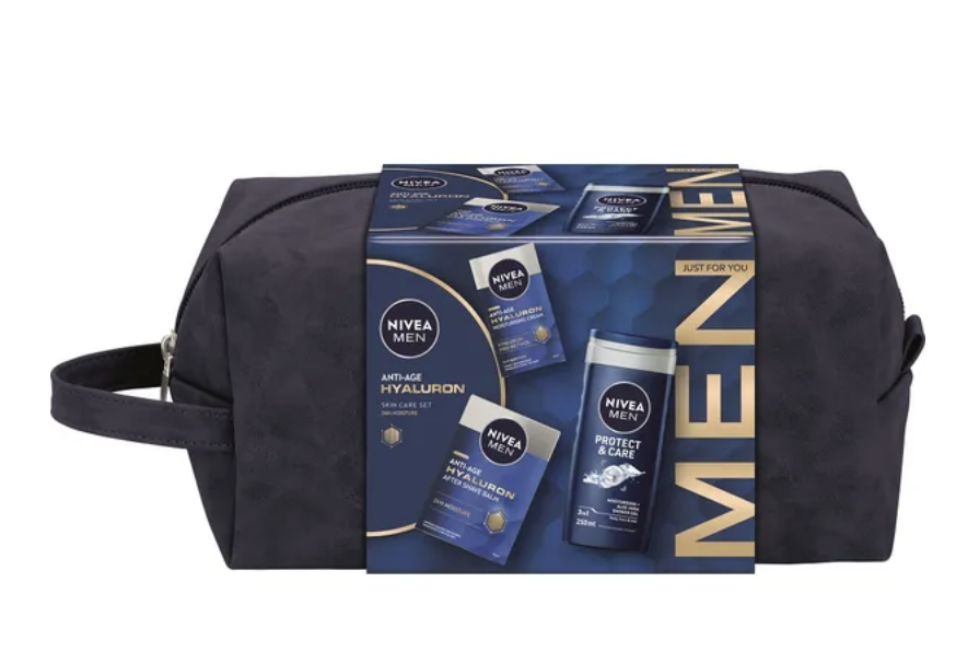 Nivea dárková sada NIVEA MEN darčeková taška HYALURON