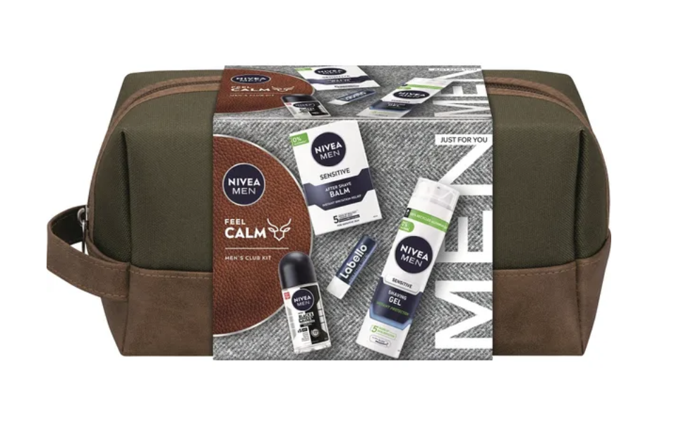 Nivea dárková sada NIVEA MEN darčeková taška SENSITIVE