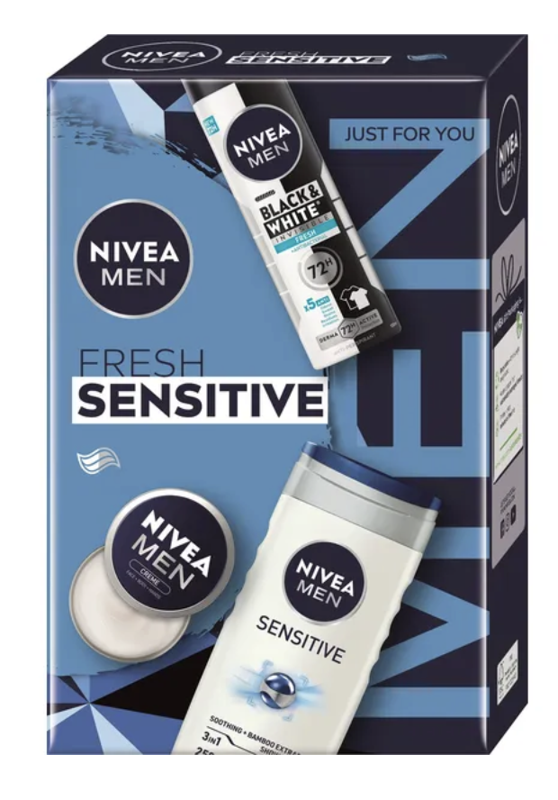 Nivea dárková sada Nivea Men darčekový box DEO FRESH 24