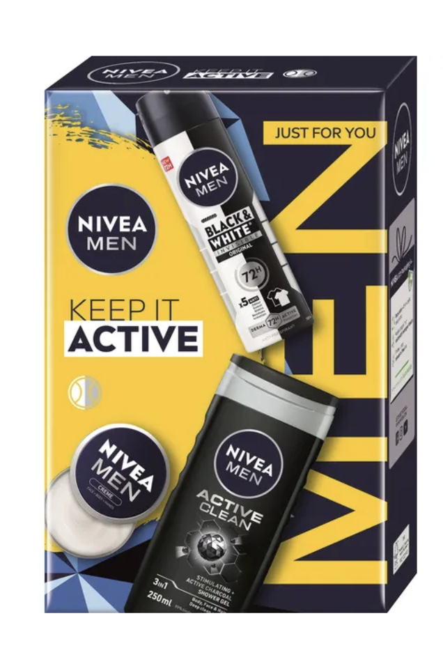 Nivea dárková sada Nivea Men darčekový box DEO ORIGINAL 24