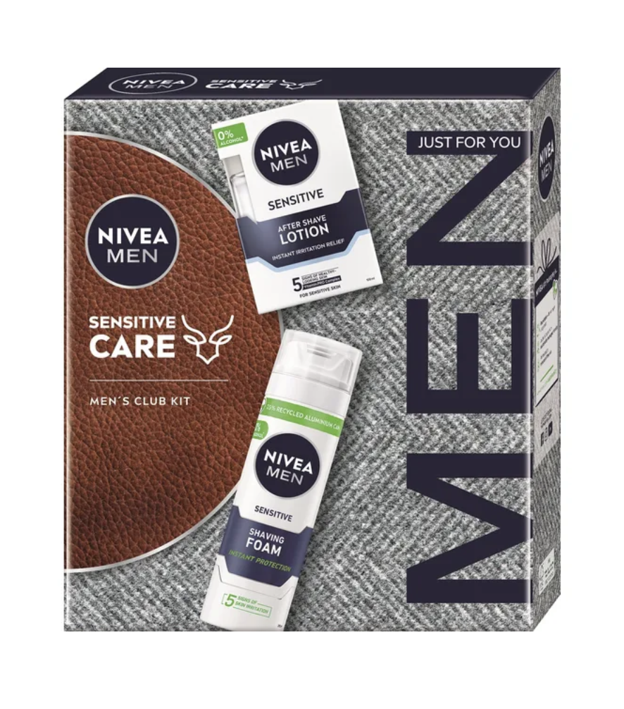 Nivea dárková sada Nivea Men darčekový box LOTION SENSITIVE 24