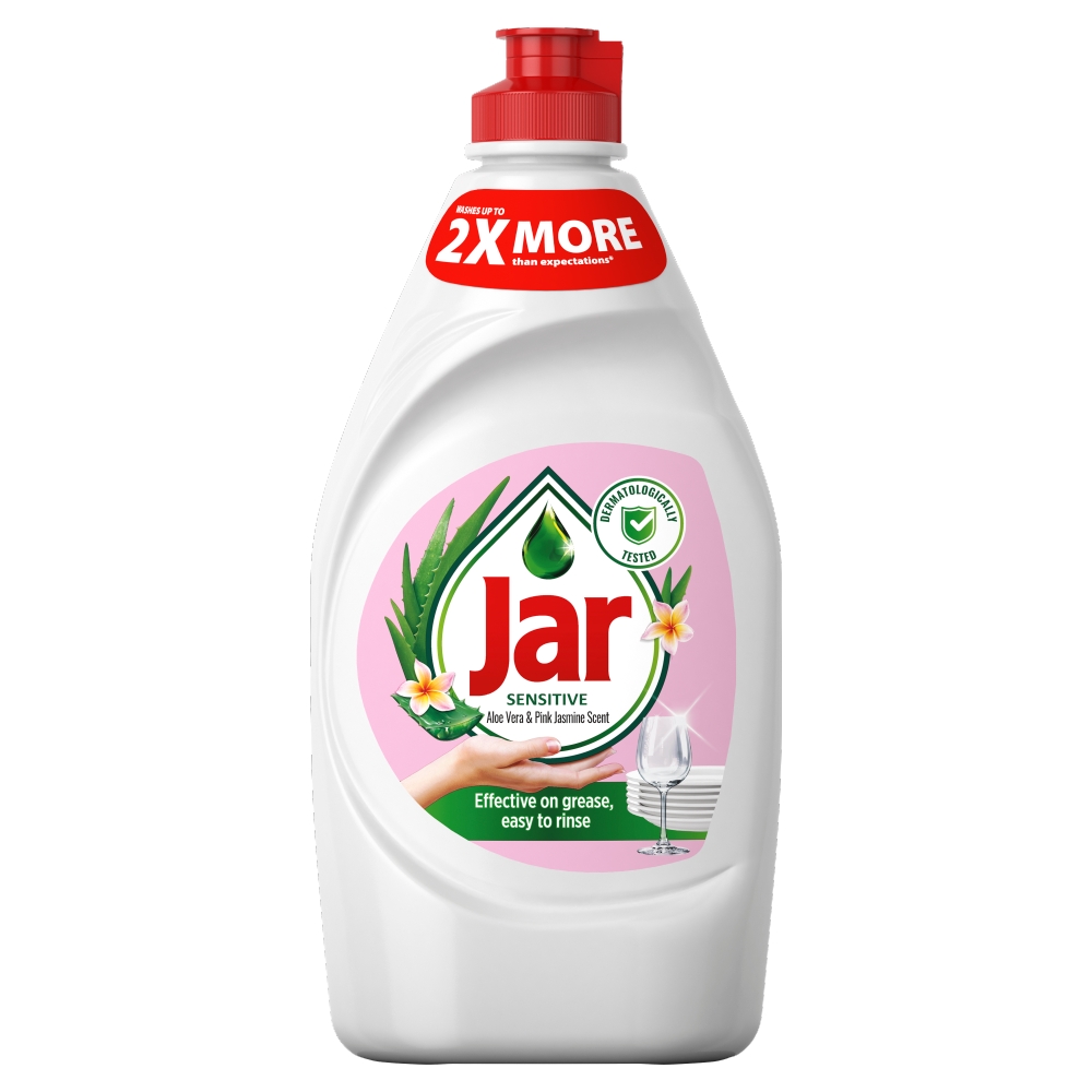 Jar prostriedok na riad Sensitive Aloe&Pink 450ml