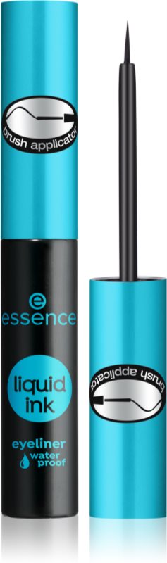 Essence atramentové vodeodolné očné linky