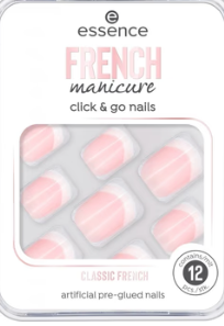 Essence nalepovacie nechty french click & go 01