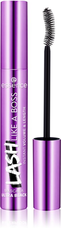 Essence riasenka LASH LIKE A BOSS INSTANT VOLUME & LENGTH ultra black