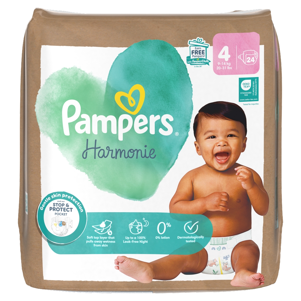 Pampers Harmónia veľ 4. 24ks
