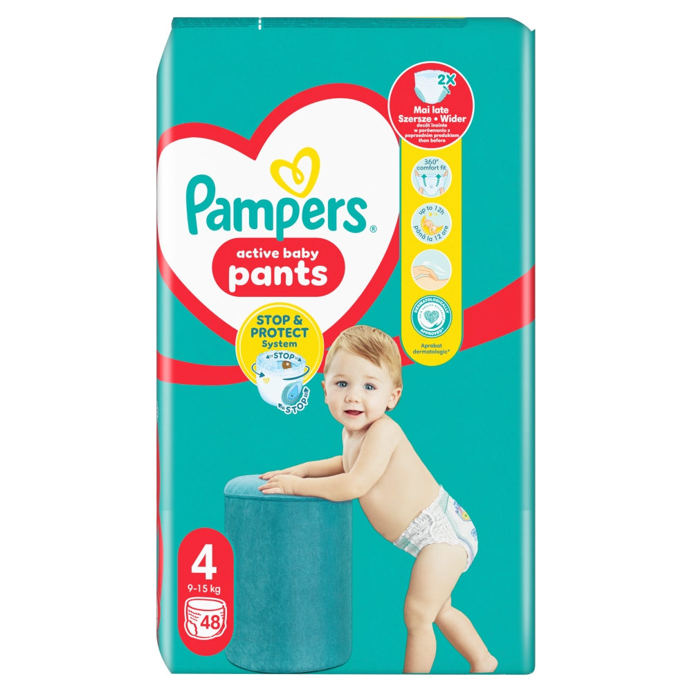 Pampers nohavičkové plienky Maxi veľkosť 4 48ks