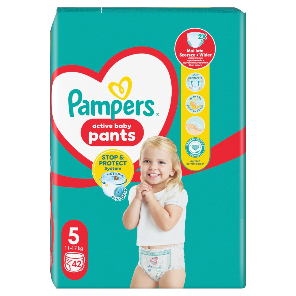 Pampers nohavičkové plienky Maxi pack veľkosť 5 42ks