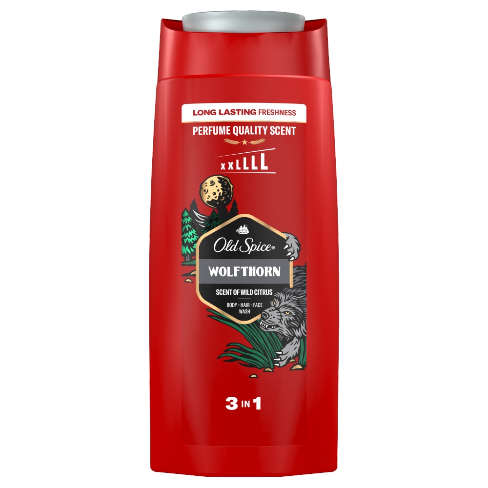 Old Spice sprchový gél Wolf Thorn 675ml XXL