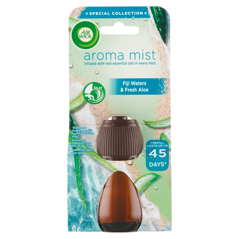 AIR WICK AROMA VAPORIZÉR NÁPLŇ VODA Z FIDŽI + ALOE 20 ML