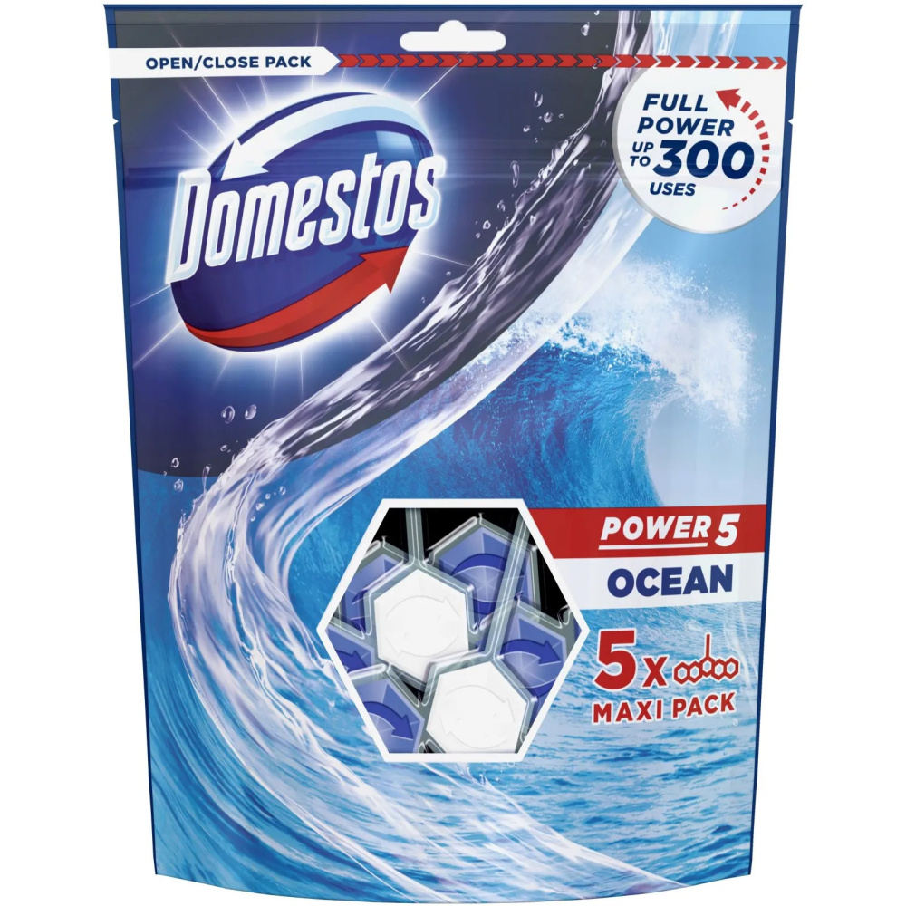 Domestos WC Pow 5 (5ks/SAC) Ocean