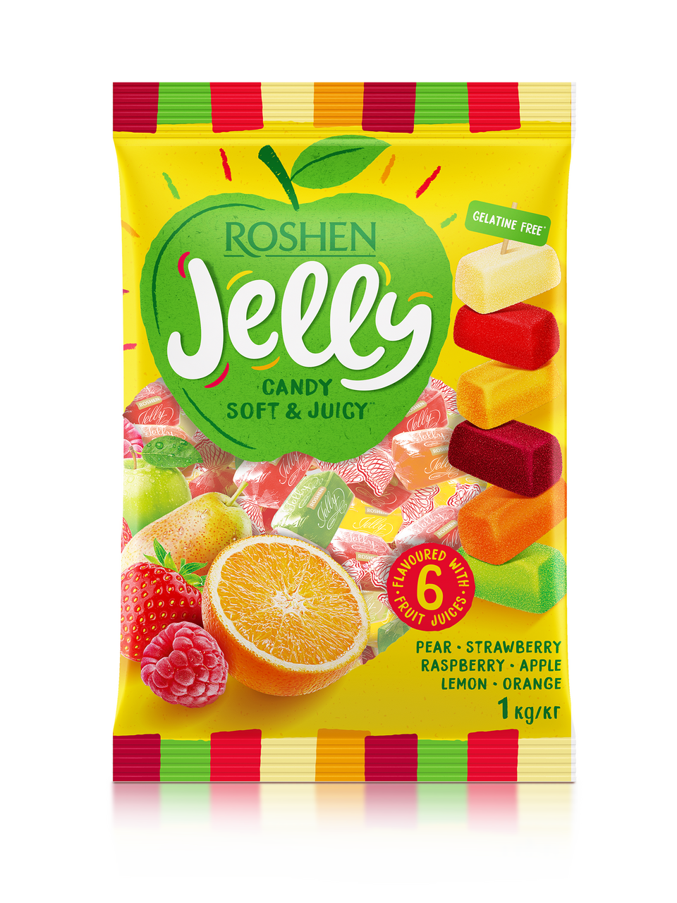 Roshen Jelly Candies želé ovocné 1 kg